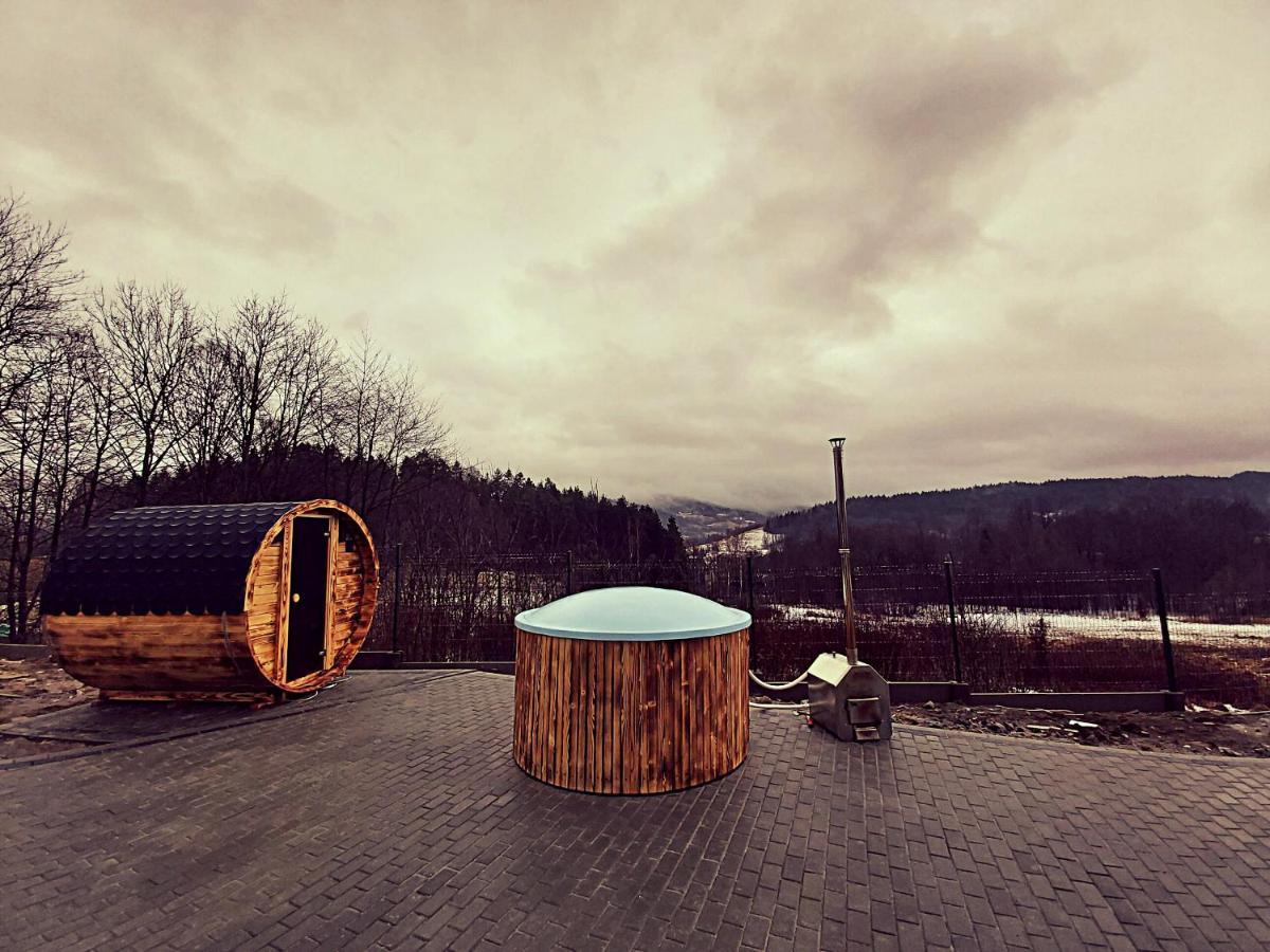 Sarnie Wzgorze Sucha Beskidzka Sauna Jacuzzi Kukow Bagian luar foto